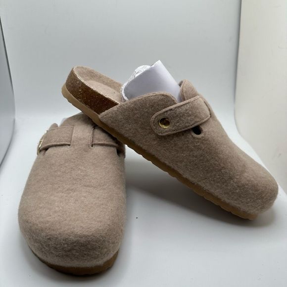CUSHIONAIRE Womens Clog 8 SAND WOOL - Picture 5 of 6